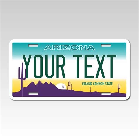 Personalized Arizona License Plates – Custom Plate Pros