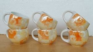 love unlimited Ceramic Premium LUSTER 10 Tea Cups Set of 6 | Coffee ...