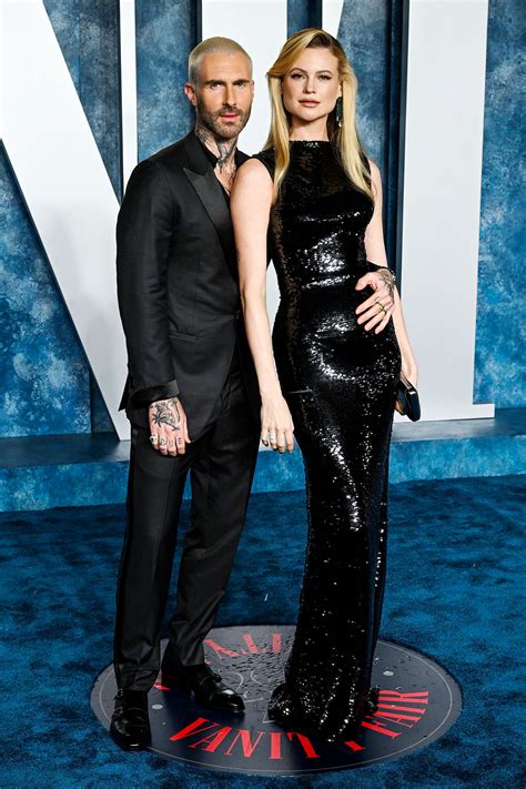 Adam Levine, Behati Prinsloo Attend 1st Red Carpet Post-Scandal | Us Weekly