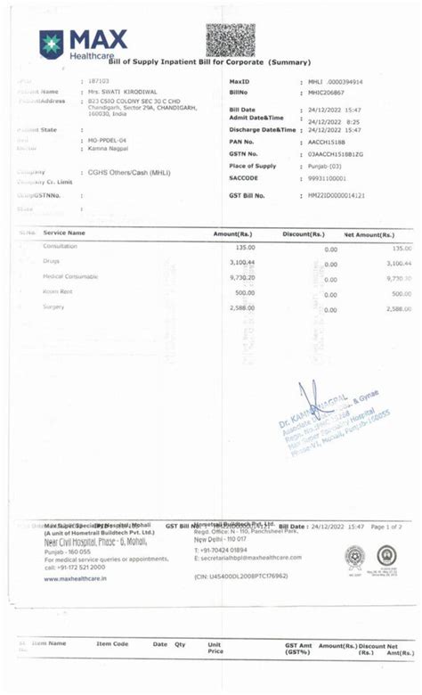 Max Hospital Complaints & Reviews
