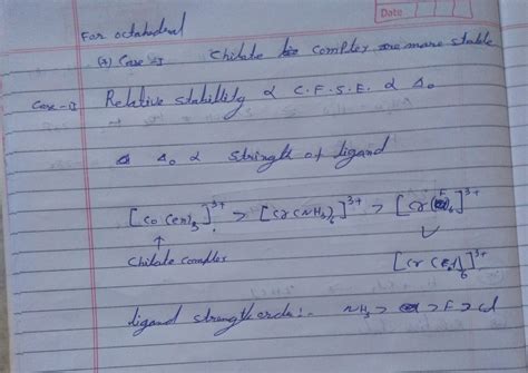 How to predict the relative stabilities of different complexes and ...