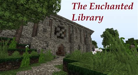 Image result for Magic Library Minecraft