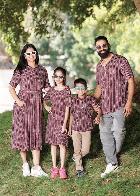 Family Matching Outfit Dress