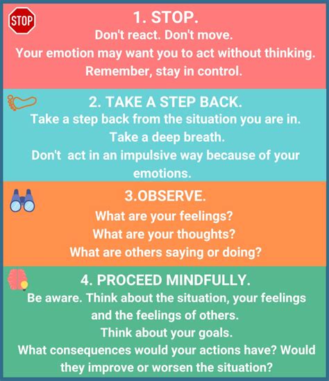 Printable DBT Stop Skill - Printable JD