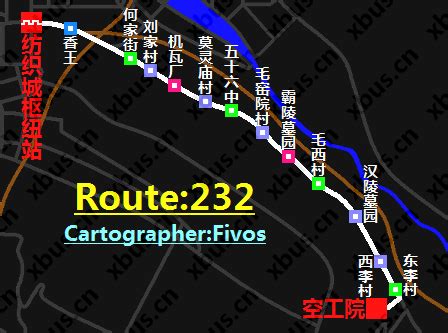西安232路最新路线图,公交232路全程路线图 - 伤感说说吧