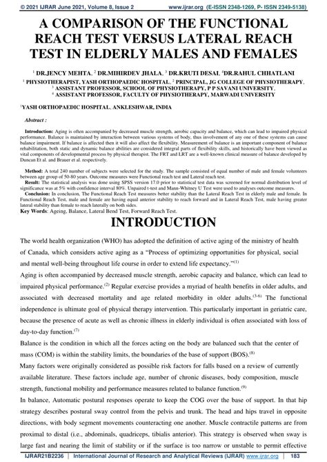 Image result for Functional Reach Test Explained