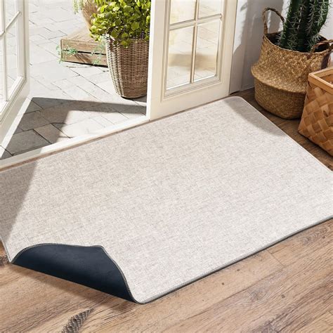 Yancorp 2'x3' Ultra Thin Door Mat Indoor for Inside Entry Way Very Thin ...