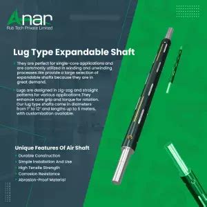 Lug Type Expandable Shaft - Anar Rub Tech Private Limited