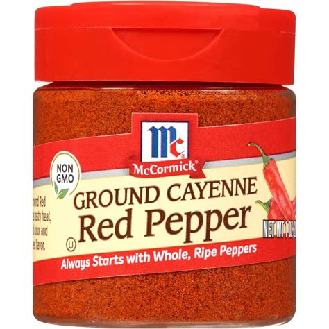 Amazon.com : McCormick Ground Cayenne Red Pepper, 1 oz : Grocery ...