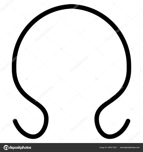 Math Maths Symbol Omega Icon Outline Style Stock Vector by ©iconfinder 469371554