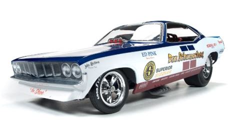 Buy 1970's Don Schumacher's Plymouth Cuda NHRA Funny Car 1/18 Only 1250 ...
