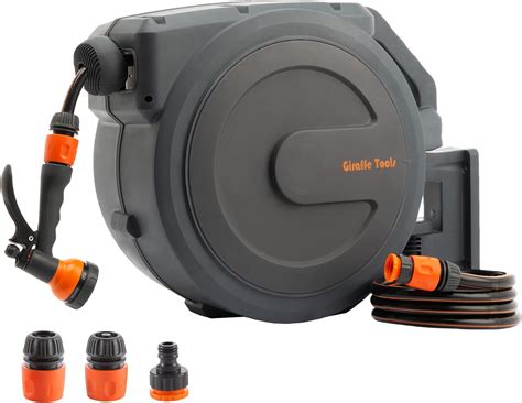 Gardena Retractable Hose Reel Automatic 30 m : Amazon.co.uk: Garden