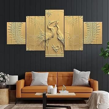 perpetual Paintings for Wall Decoration - Set Of 5, 3d Scenery Wall ...
