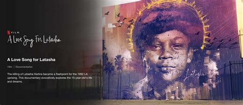 “A Love Song For Latasha” Debuts Sept. 21 on Netflix, Mini Doc on ...