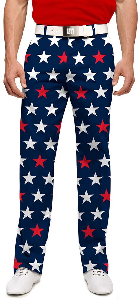 American Flag Golf Pants