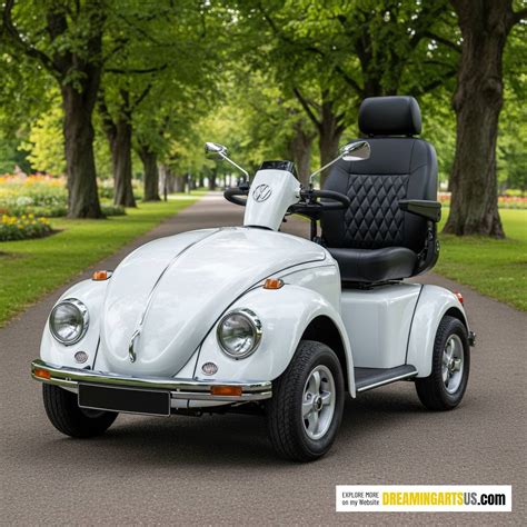 VW Beetle inspired Mobility Scooter | For Volkswagen Lovers