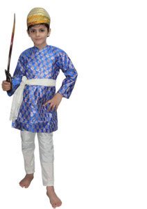 KAKU FANCY DRESSES Shivaji Maharaj Costume for Boys, Historical Maratha ...