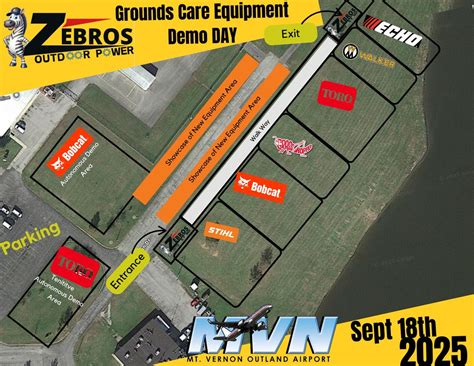 Zebros Grounds Care Equipment Demo Day @ MVN Airport, Mount Vernon ...