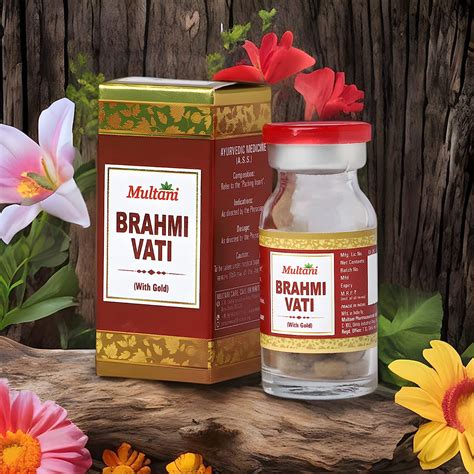 Multani Brahmi Vati Gold | Enriched Brahmi With Ashwagandha ...