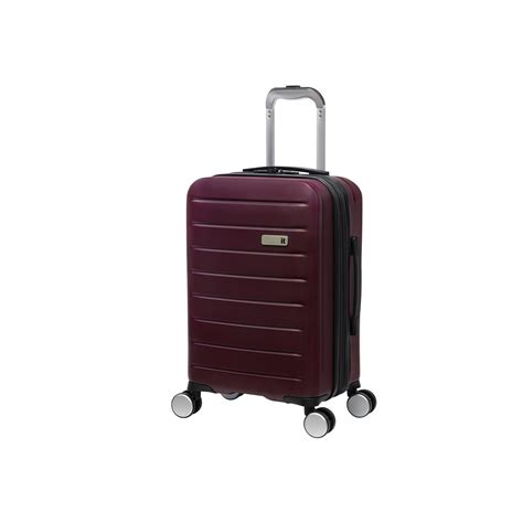Buy Legion 21" Hardside Carry-on 8 Wheel Expandable Spinner, Dark Red ...