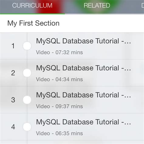 Learning MySQL 的图像结果