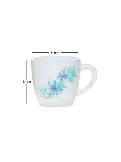 Cello Opalware Coffee Mug Small (Set Of 6Pcs) – GOOD HOMES