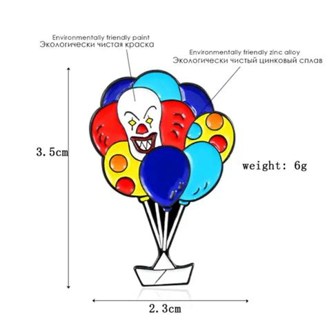 MATROOY Cartoon Enamel Piercing Brooch Pin Collar Decor Badge Corsage ...