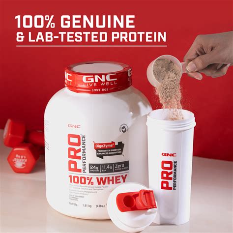 Buy GNC Pro Performance 100% Whey Protein - 4.4 lbs, 2 kg Online | GNC ...