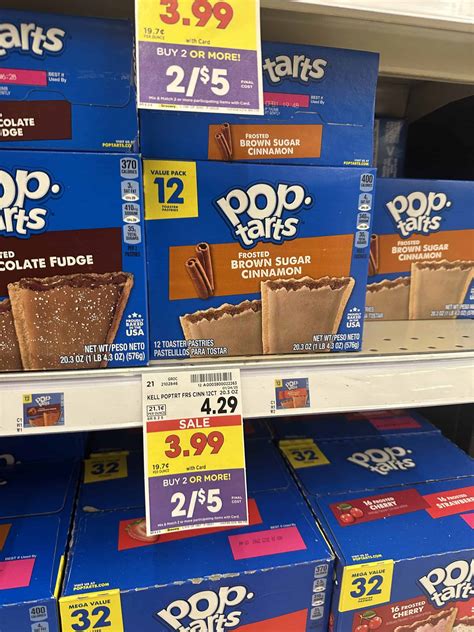Kellogg's Pop-Tarts as low as $2.00! - Kroger Krazy