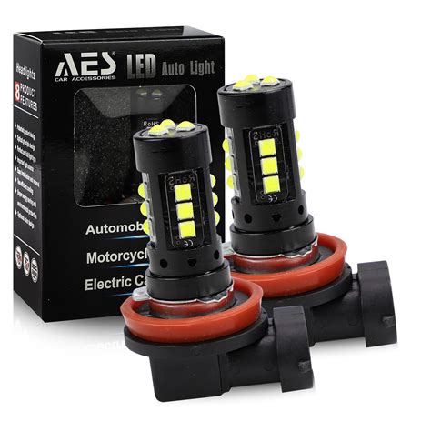 2PCS Vland H11 LED Bright Bulbs 6000K Super Bright Fog Lights - Vland ...