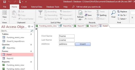Image result for Access SQL Code Insert