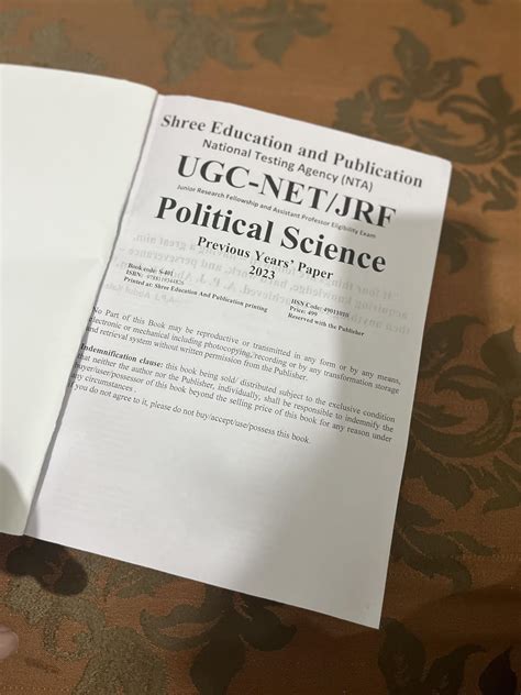 Buy Nta Ugc Net Political scinece Chapter Wise Solved Previous Year ...