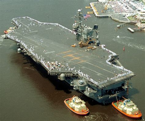 CV 67 USS John F. Kennedy Aircraft Carrier US Navy