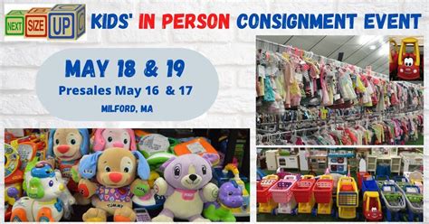 Next Size Up Kids In Person Consignment Event, Spring 2024, 119 ...