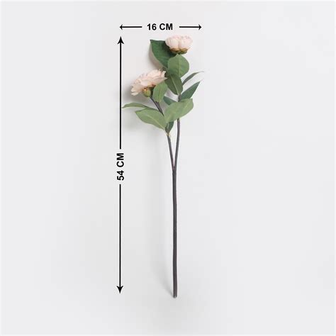 Buy Botanical Artificial Camellia Flower Stick - 54cm from Home Centre ...
