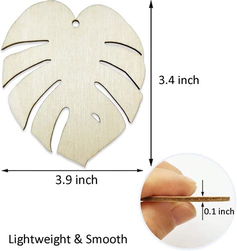 Buy 20 Pcs Palm Leaf Wood Cut Out Turtle Leaf Wood Crafts on cliths ...