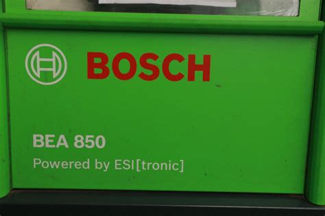 Bosch BEA 850 AU Tester Benzin Diesel mit OBD Ltf Abgastester KTS 570 ...