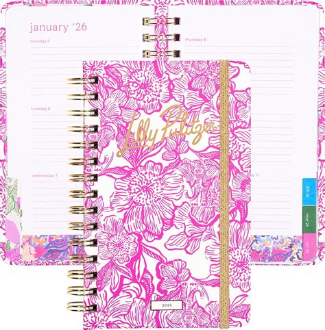 Lilly Pulitzer Medium Monthly Planner January 2026 - December 2026 ...
