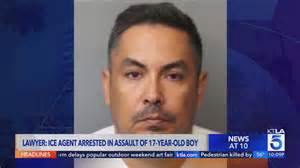 Lawyer: ICE agent arrested after pulling gun on boy, 17, in Riverside ...