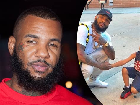 The Game Rapper Kids #heataccessnews Rapper The Game Introduces