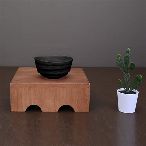 Serveware: Persian Matte Bowl Set 3 pc - Black