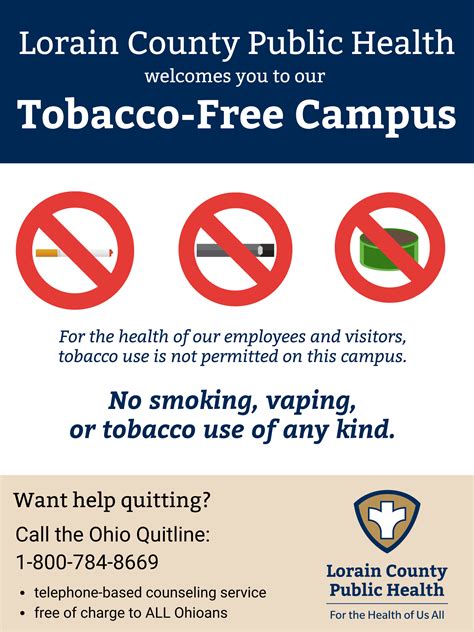 Tobacco Free Places and Policies - Lorain County Public Health