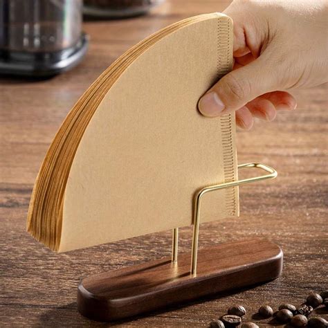 Suporte para Filtro de Café Cônico, Suporte de Madeira para ...