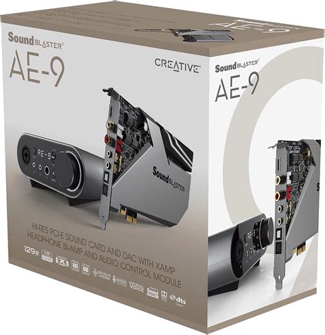 Creative Sound Blaster AE-9 Sound Card (Metallic Gray) - Newegg.com