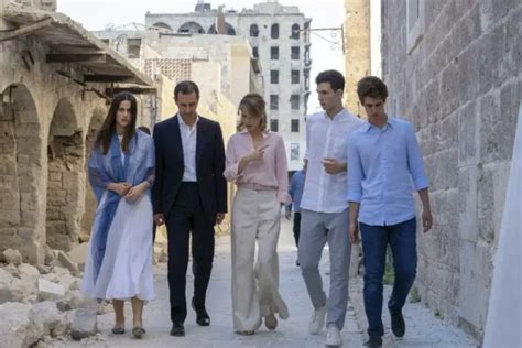 Bashar al-Assad along with his family arrives in Moscow