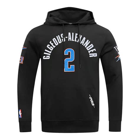 OKC THUNDER PRO STANDARD SHAI GILGEOUS-ALEXANDER N&N HOODIE | Official ...