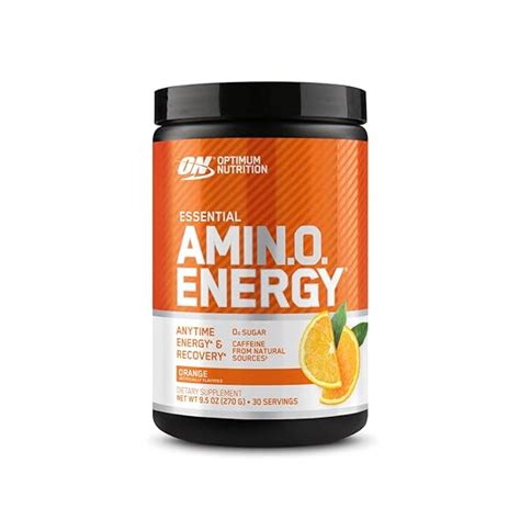 Optimum Nutrition Amino Energy, Amino Acids, BCAA, Anytime Energy ...