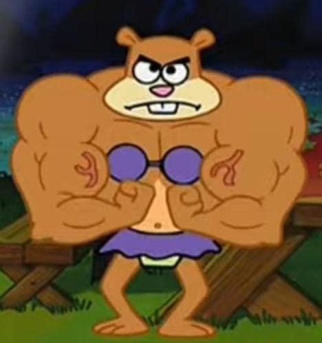 Image result for Sandy Cheeks Strong