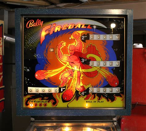 Image result for Fireball Pinball Machine