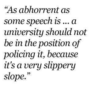 From Megaphones to Muzzles: Free Speech, Safe Spaces and College Campuses